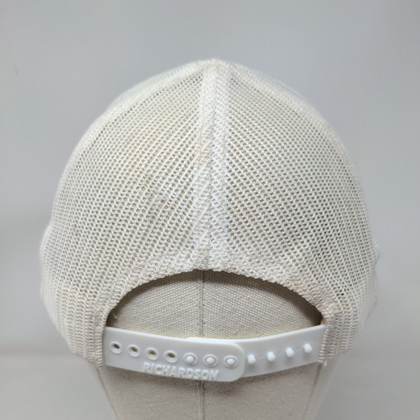 Super Shred Snapback Mesh Back Trucker Hat Blue Adjustable Richardson 112