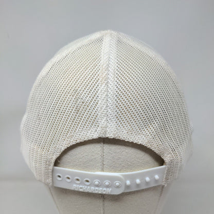 Super Shred Snapback Mesh Back Trucker Hat Blue Adjustable Richardson 112