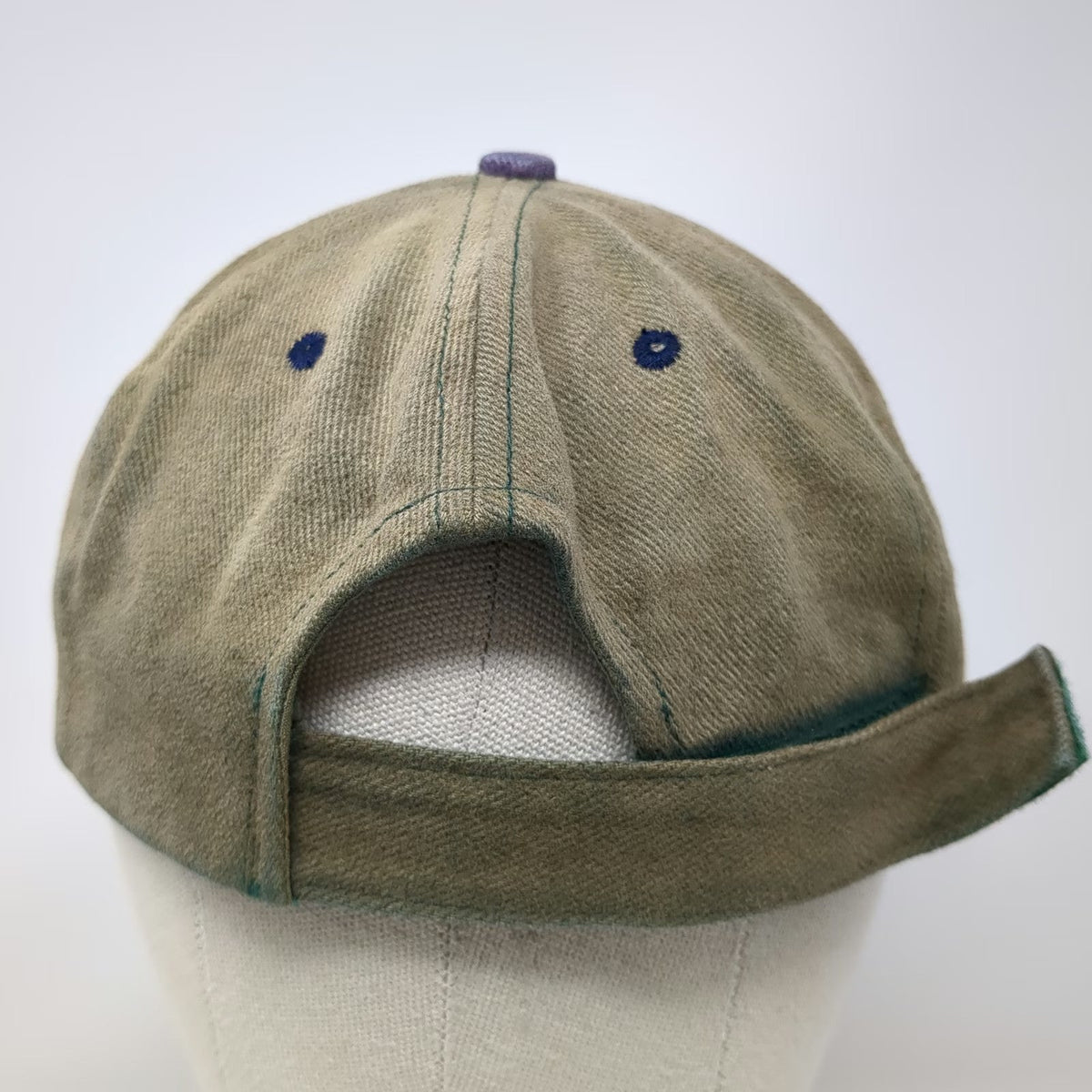 Baseball Cap Green Purple One Size Australia Kangaroo Strapback Embroidered Hat