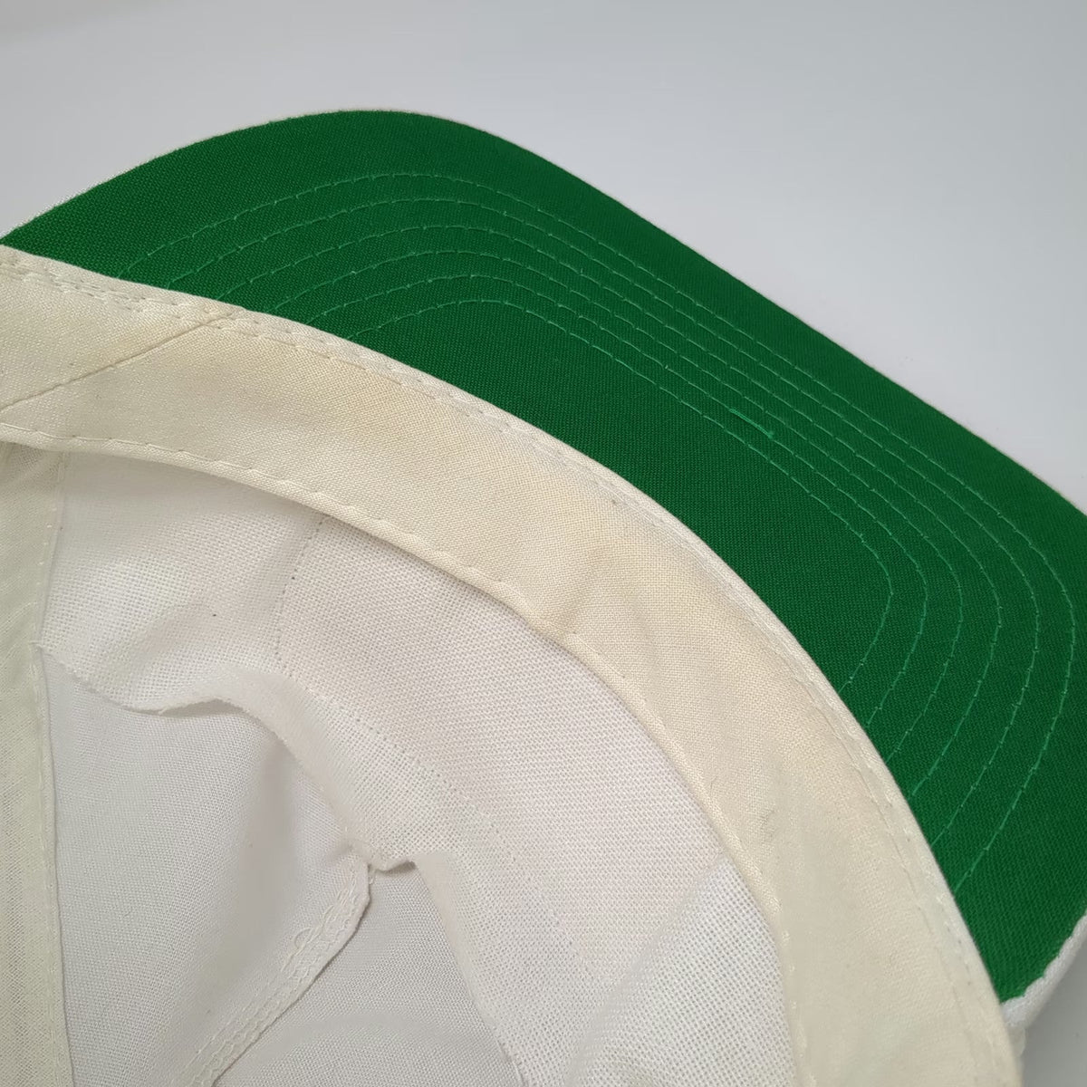 Young An 5 Panel White Hat One Size Koch Service Inc Mesh Back Snapback Rope