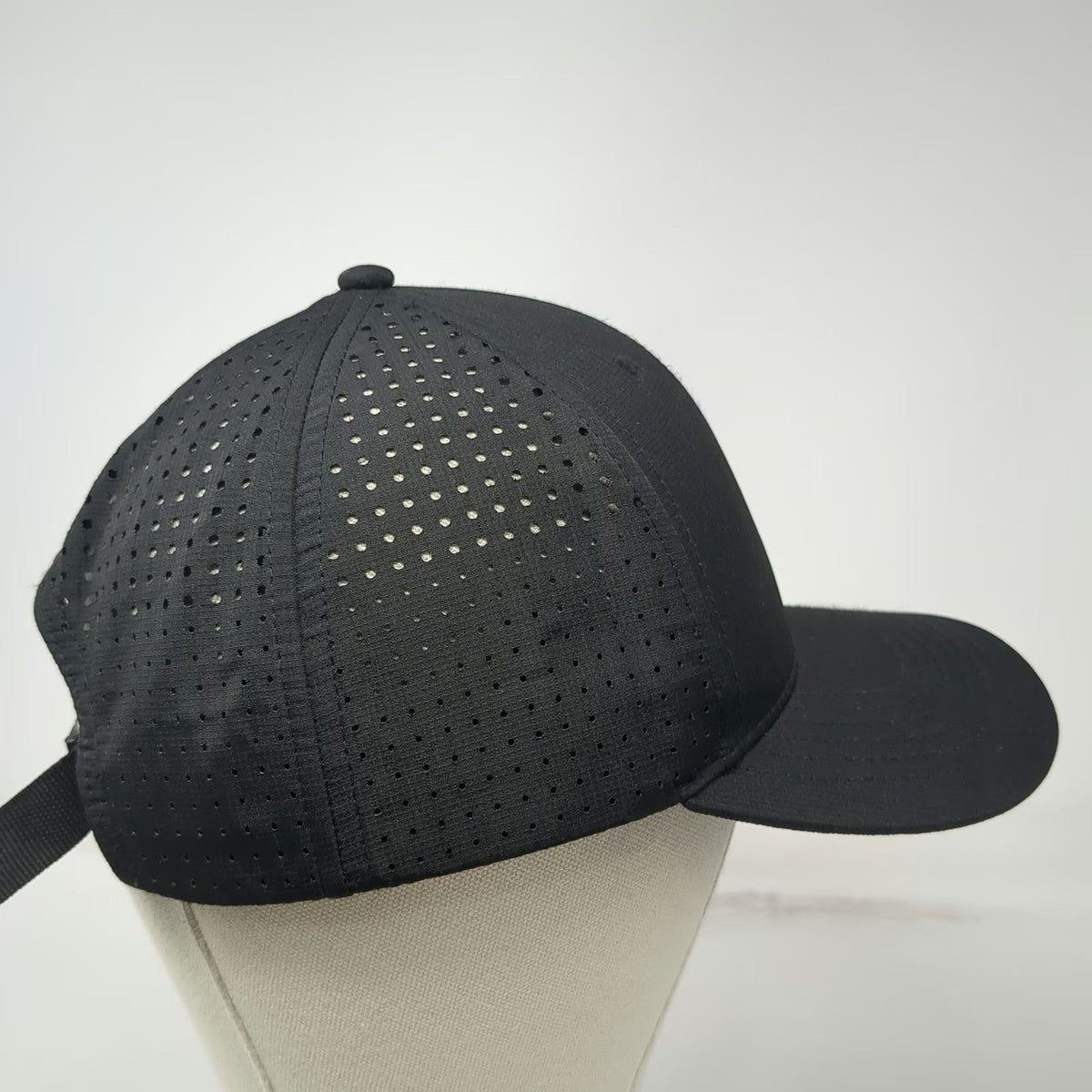 BigAccessories Baseball Cap Black One Size Young Life Perforated Slideback Hat