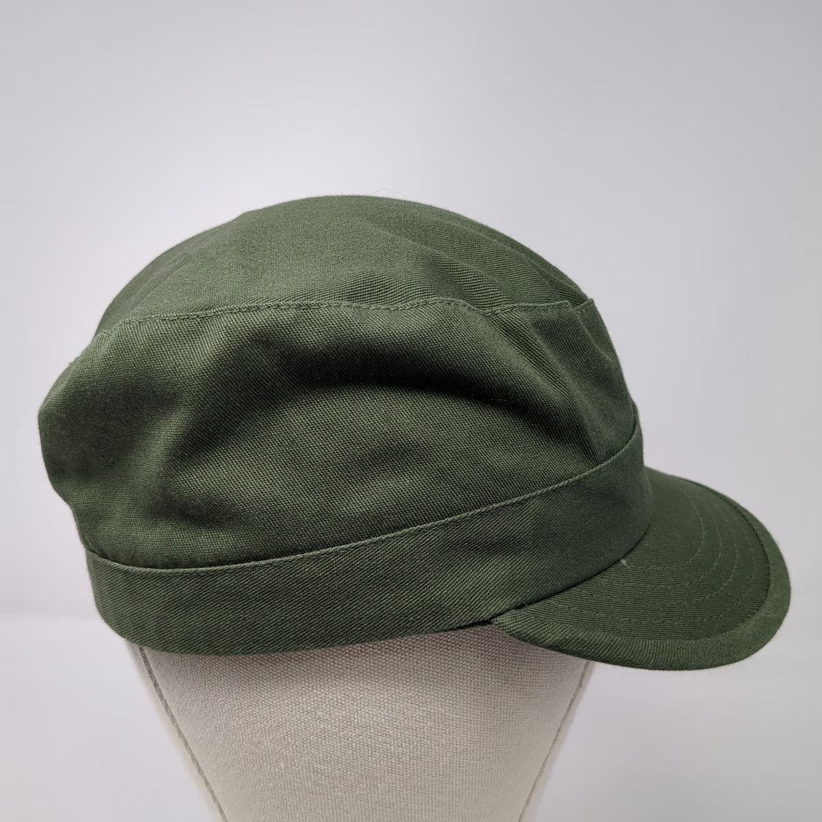 Propper International Army Cap Green M Patrol Hat Solid Cotton Poly Blend Fitted