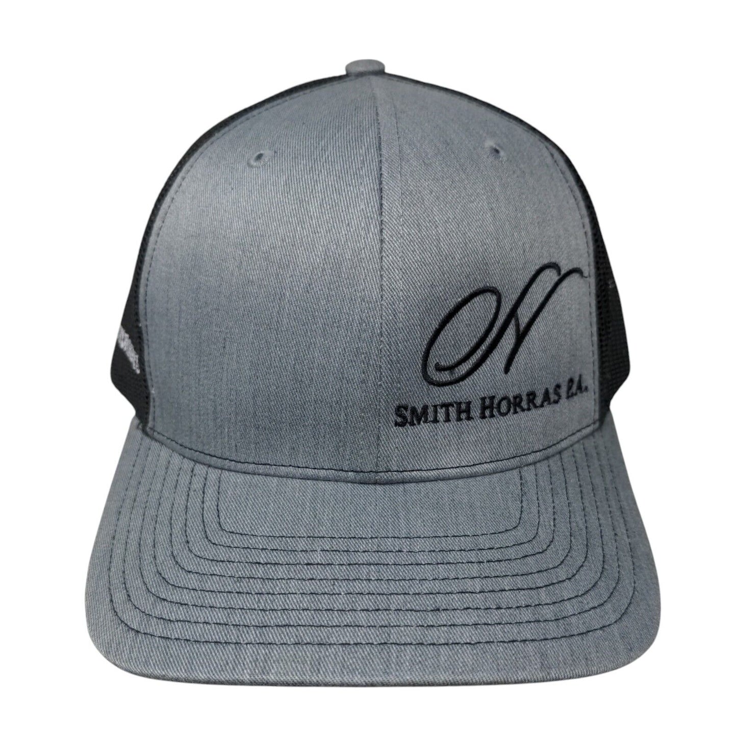 Smith Horras P.A. Injury Attorneys Snapback Trucker Hat Gray One Size Richardson