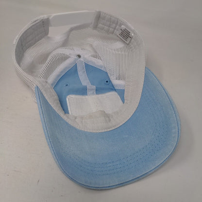 Gasparilla Classic Skull Snapback Mesh Back Trucker Hat Blue One Size