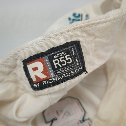 Richardson Baseball Cap White One Size NC State Atlantic Tire Service Cotton Hat