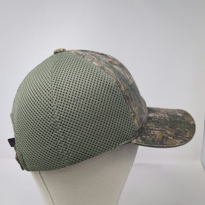 Port Authority Baseball Cap Green One Size Portneuf Air Rescue Mesh Camo Hat
