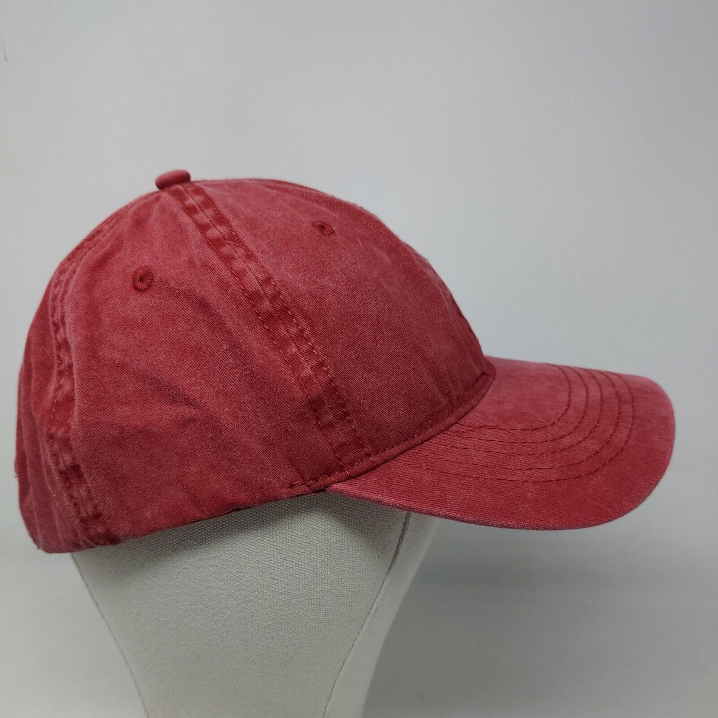 Unbranded Men's Slideback Hat Red Size OSFM Adjustable Blank