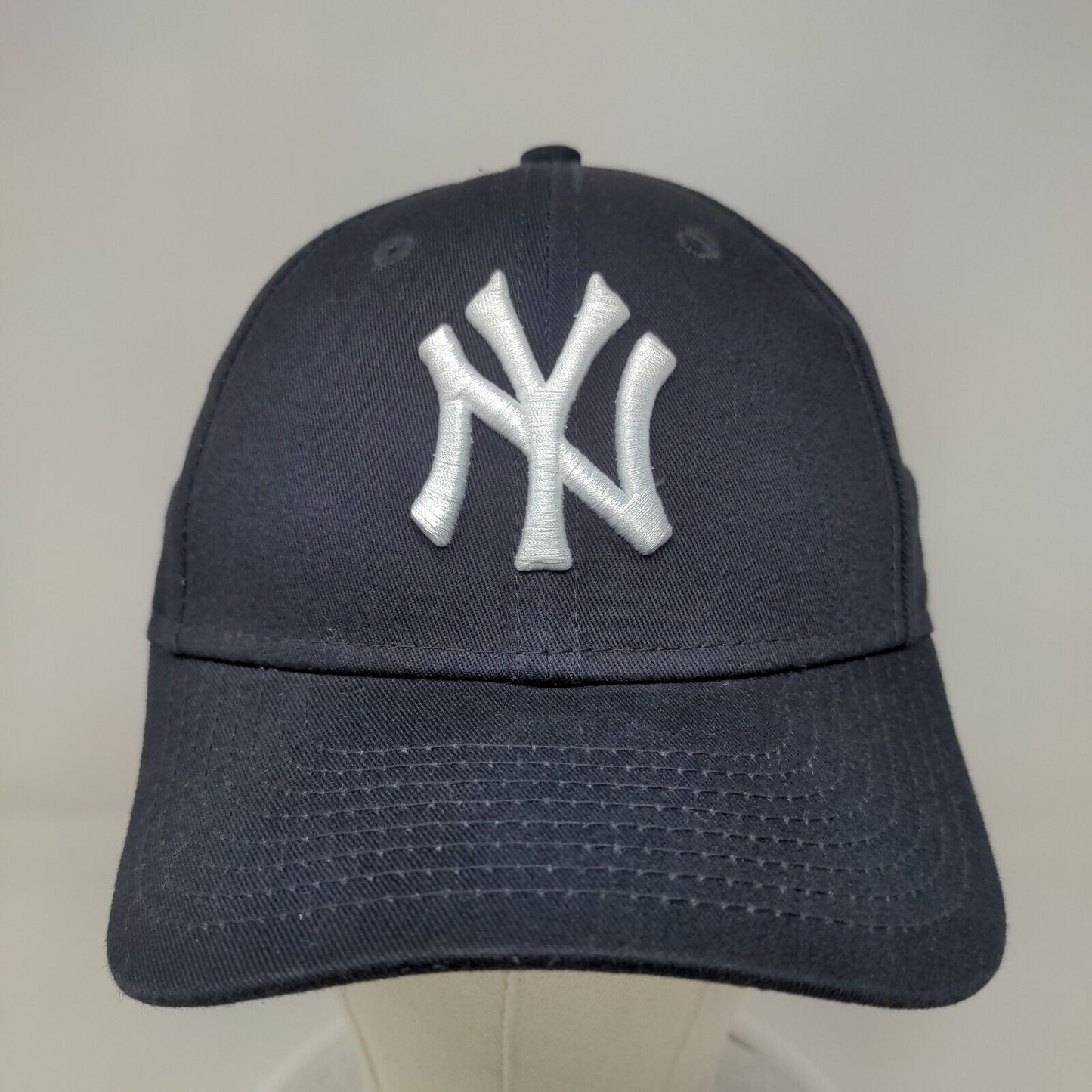 New Era Boy's Strapback Hat Blue Embroidered New York Yankees Logo 100% Cotton