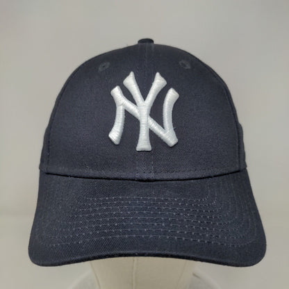 New Era Boy's Strapback Hat Blue Embroidered New York Yankees Logo 100% Cotton