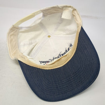 Otto Snapback White Blue One Size Wells Rural Electric Company Embroidered Hat