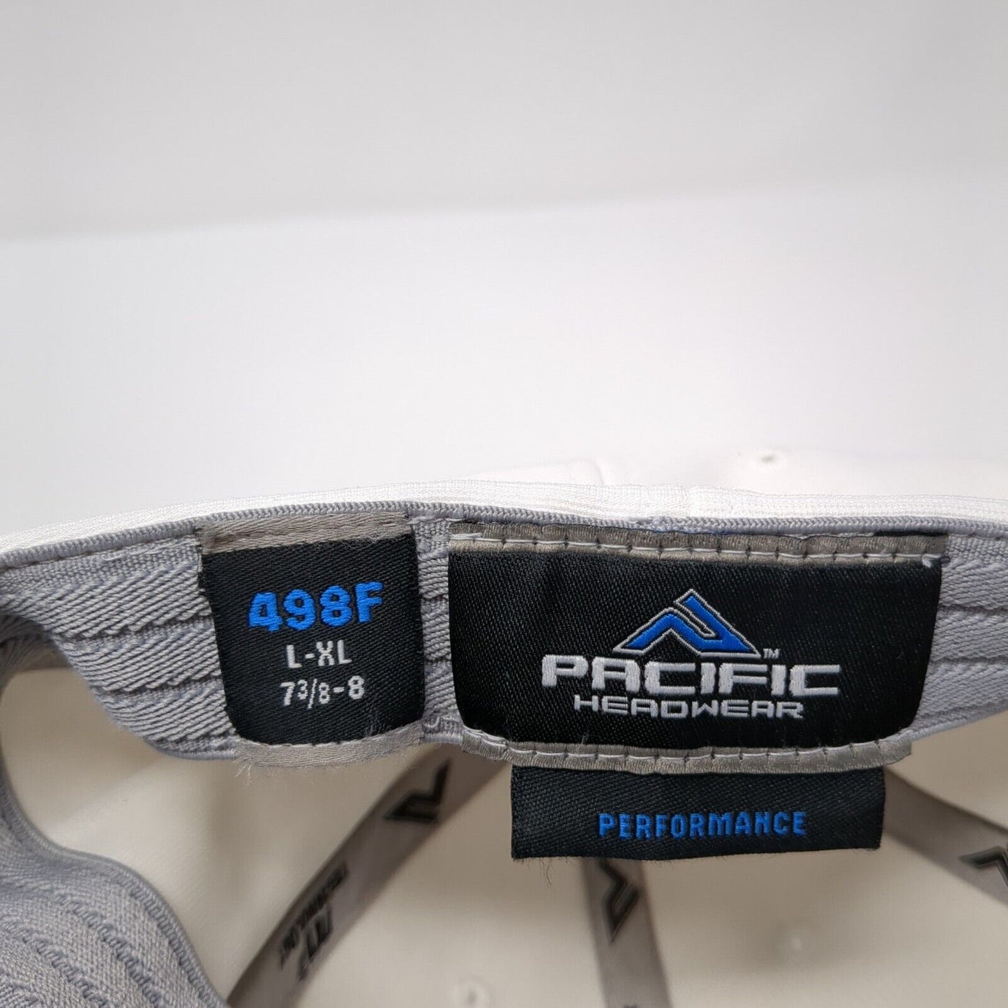 PTC Going Beyond Fitted Hat White 7 3/8-8 Flexfit Performance 6 Panel