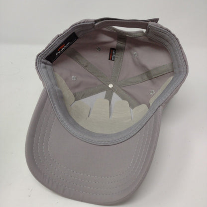 Cove Club Strapback Hat Gray OSFA Sun Protection SPF 50 Pukka W/Tags