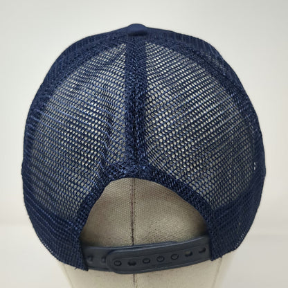 Toppers ACME Albertsons Company Blue Trucker Hat One Size Mesh Snapback Grocery