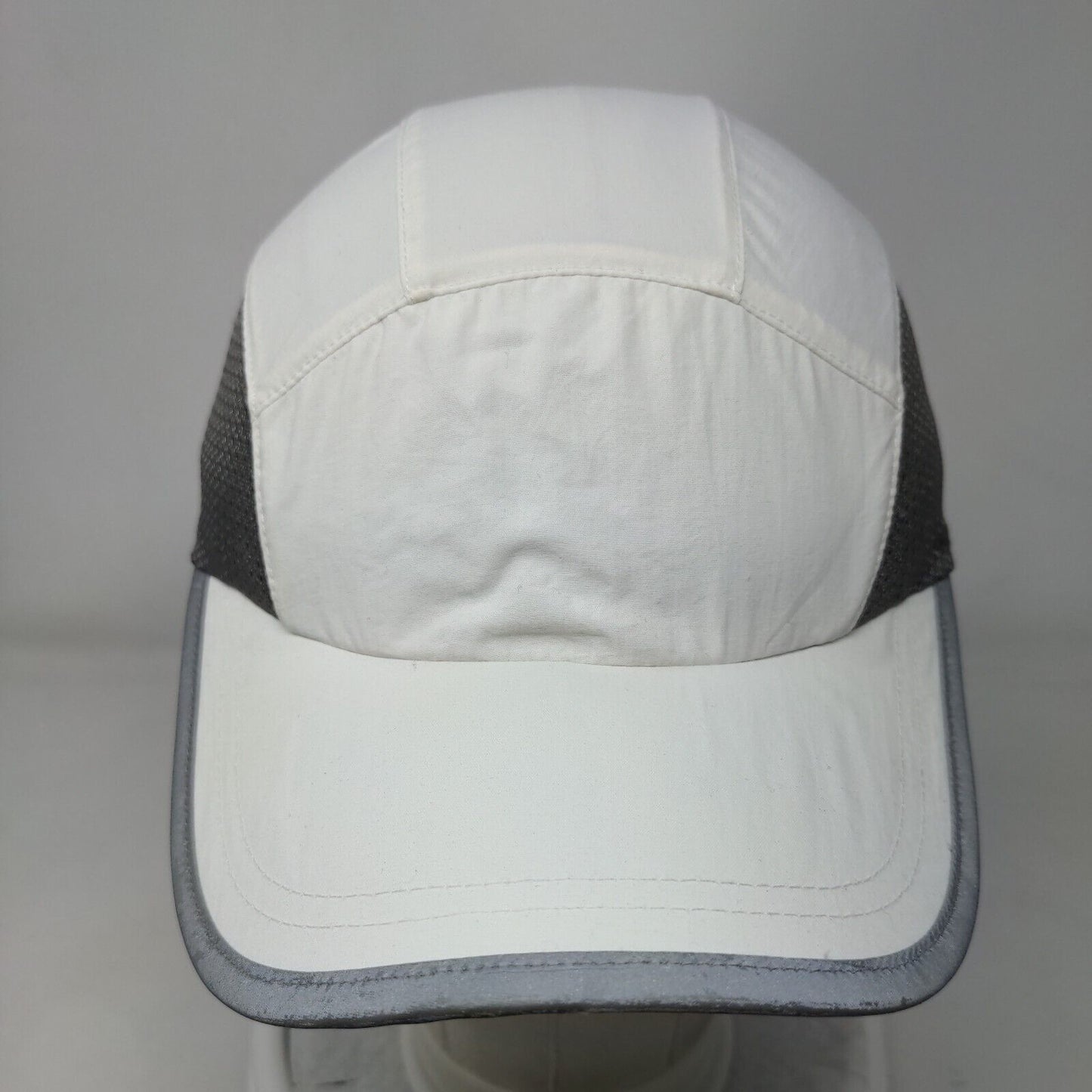 Richardson 150 Strapback 5 Panel Hat White One Size Colorblock Running