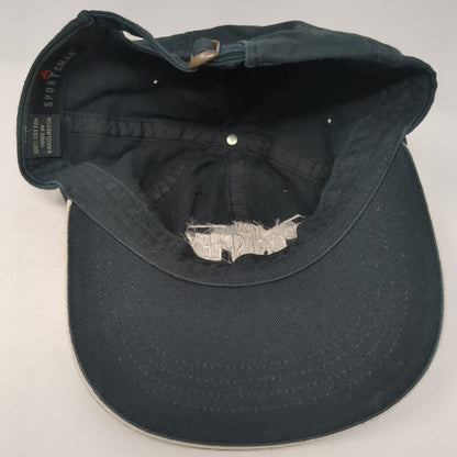 RDV Sportsplex Slideback Hat Black One Size Solid Adjustable Sportsman