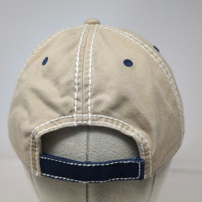 Otto Blue One Size Baseball Cap Mule Deer Foundation Patch Distressed Hat
