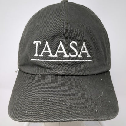 Jonsson Baseball Cap Gray One Size Slideback TAASA Embroidered Cotton Hat