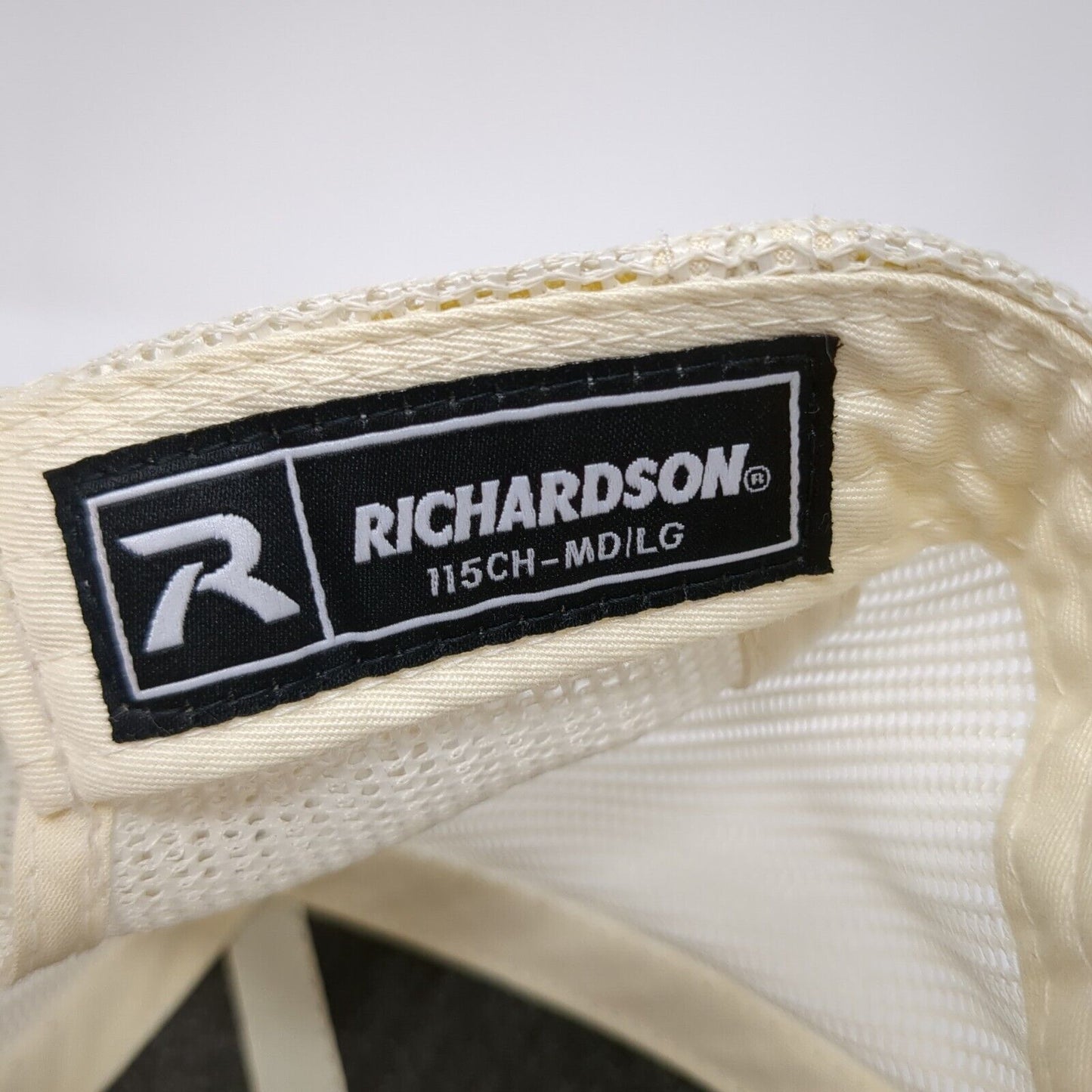 Oltmanns Honey Snapback Mesh Back Trucker Hat Blue M/L Richardson