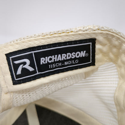 Oltmanns Honey Snapback Mesh Back Trucker Hat Blue M/L Richardson