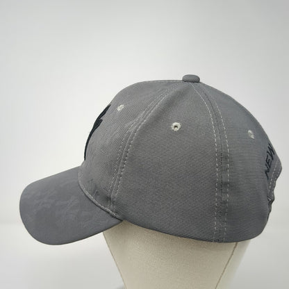 New York Yankees MLB Gray Baseball Cap One Size All Over Print Slideback Hat