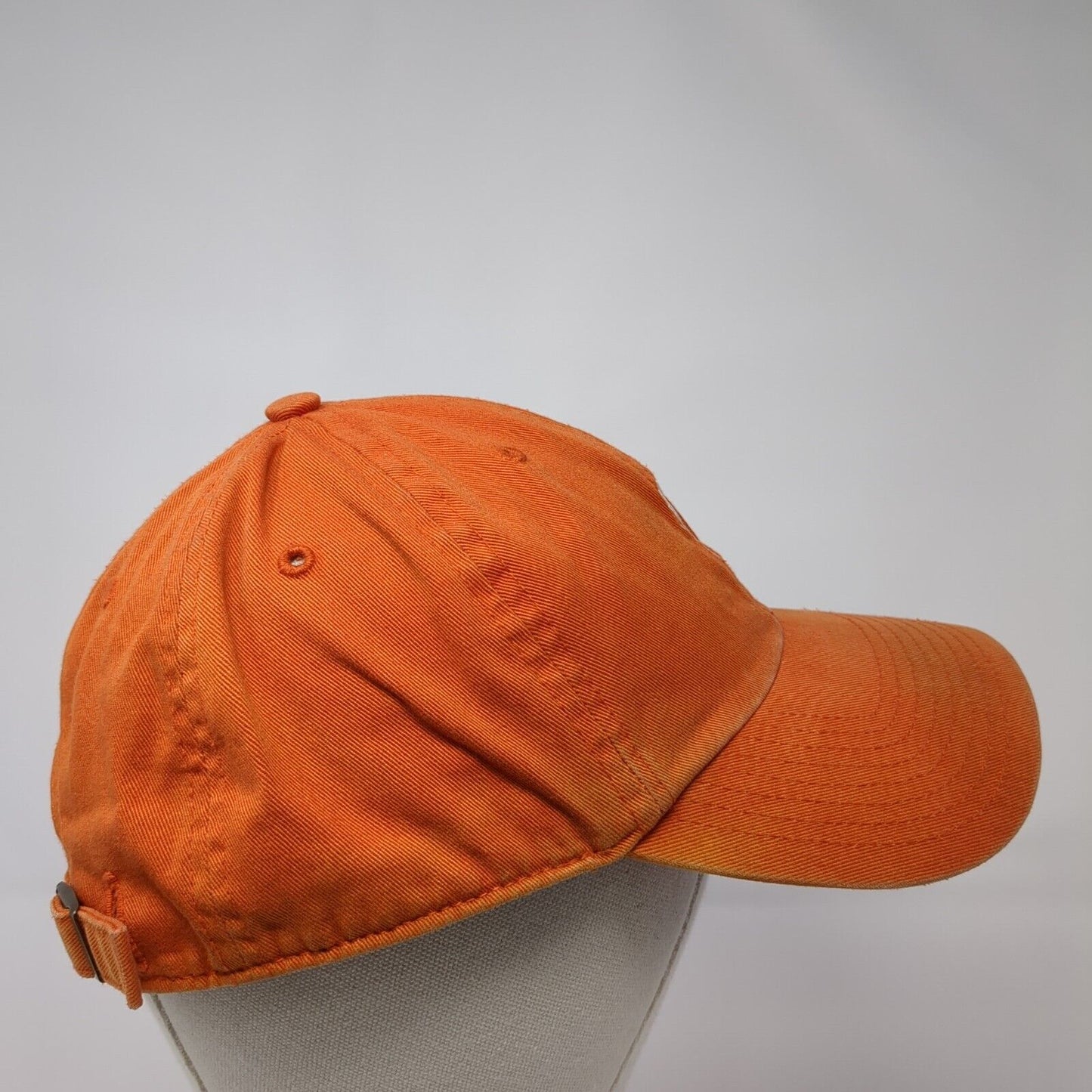 Bobby Jones Slideback Hat Orange One Size Adjustable Embroidered Solid