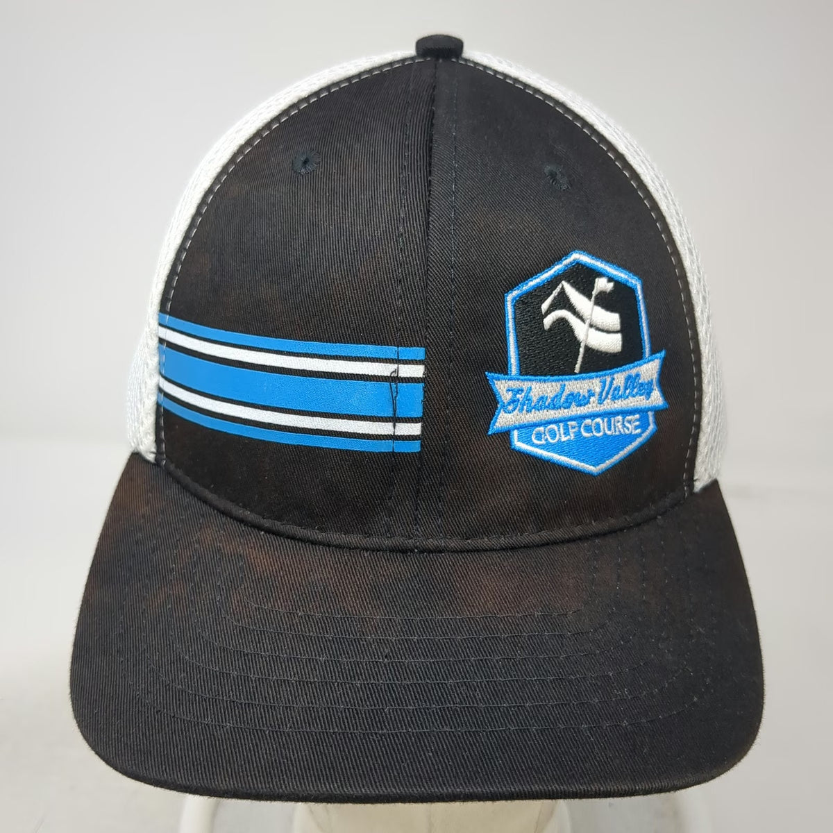 Legendary Baseball Cap Black One Size Mesh Back Shadow Valley Golf Course Hat