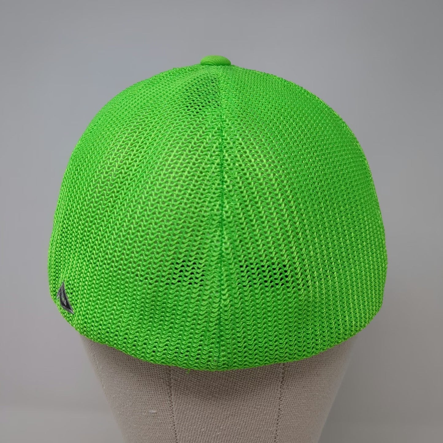 Pacific Headwear Baseball Cap Gray Green 7 3/8 - 8 Mesh Middleton Fire Logo Hat