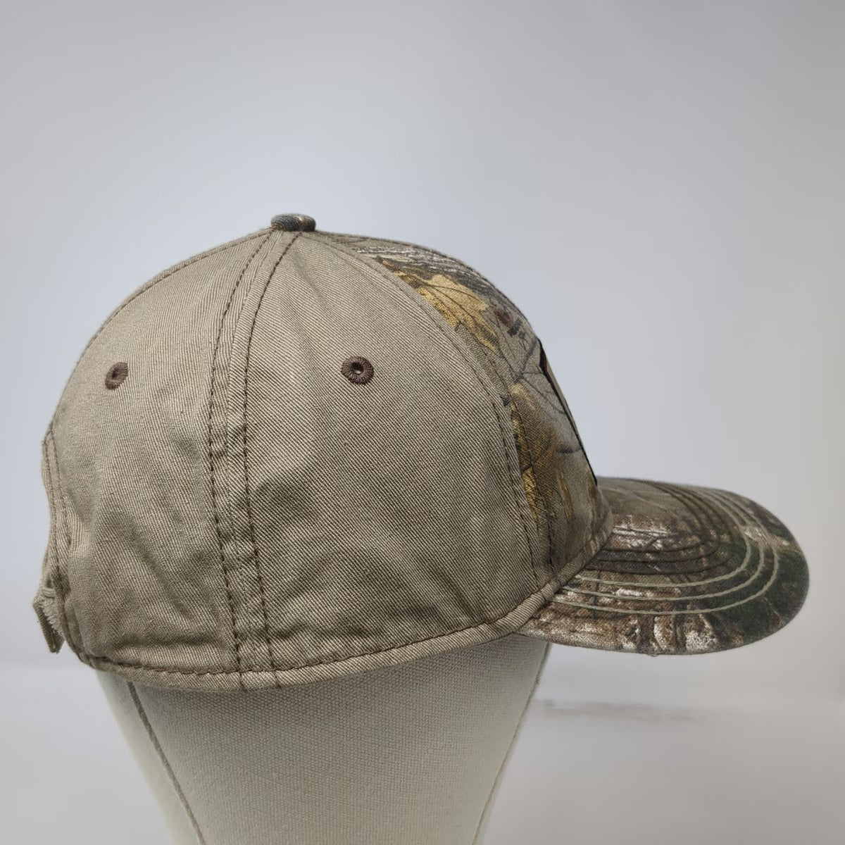 Outdoor Cap Baseball Cap Brown Realtree Xtra Camo Simplot Logo One Size Work Hat