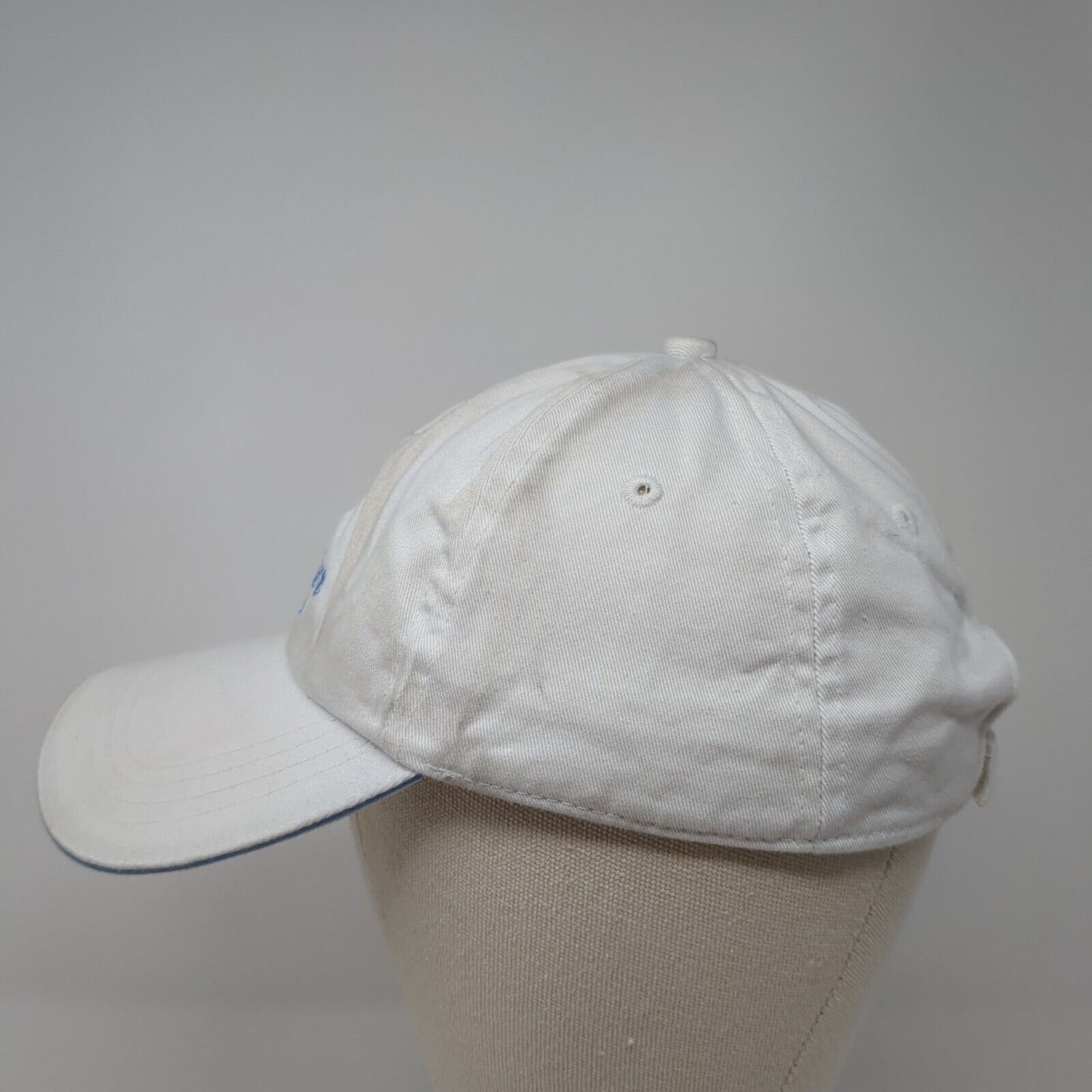 All Star Est. 1972 Strapback Hat White OS Adjustable Embroidered Faded Glory