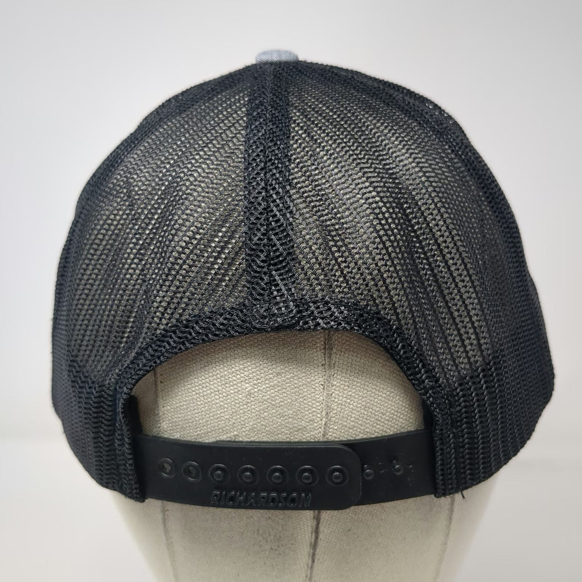 Richardson Trucker Hat Gray One Size L&O Automotive Piston Mesh Snapback Repair