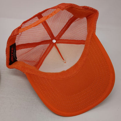 Otto Trucker Hat Orange One Size John Wayne Cancer Foundation Block The Blaze