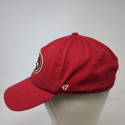 San Francisco 49ers NFL 47 Red One Size Cap Hat Bridgestone Golf Strapback