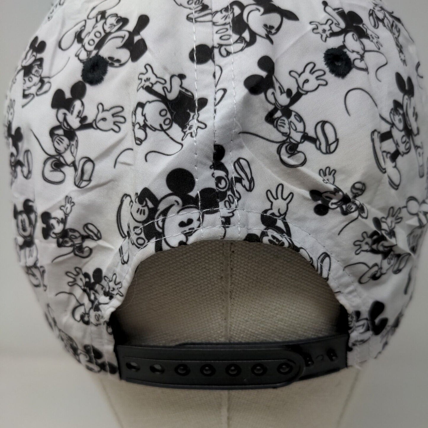 Mickey Mouse Snapback Hat Multi Adult 57-60cm Embroidered All Over Print