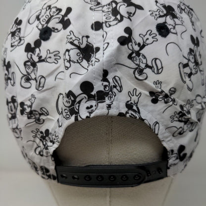 Mickey Mouse Snapback Hat Multi Adult 57-60cm Embroidered All Over Print