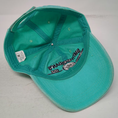 Smithsonian National Zoo Blue Baseball Cap One Size Hat Strapback Elephant Logo