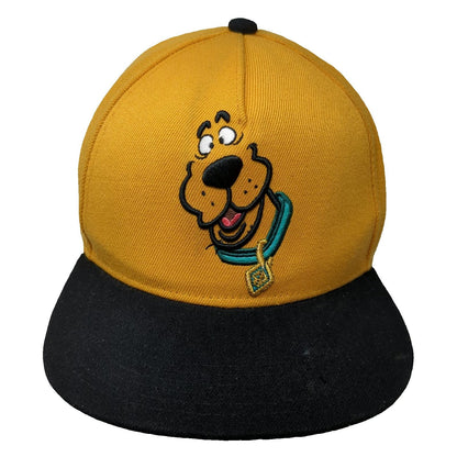 Scooby-Doo 5 Panel Brown One Size Hat Snapback Embroidered Character Graphic