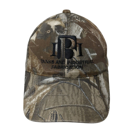 IBI Tanks And Industrial Fabrication Strapback Hat Camouflage OS Port Authority