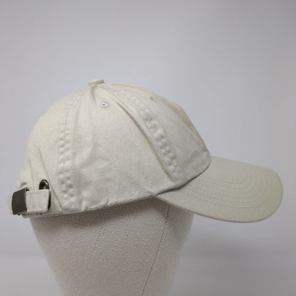 Port Authority Slideback Hat Tan One Size Adjustable Leather Patch