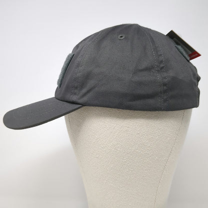 Rothco Baseball Cap Gray One Size Hook Loop Tactical Patch Adjustable Hat