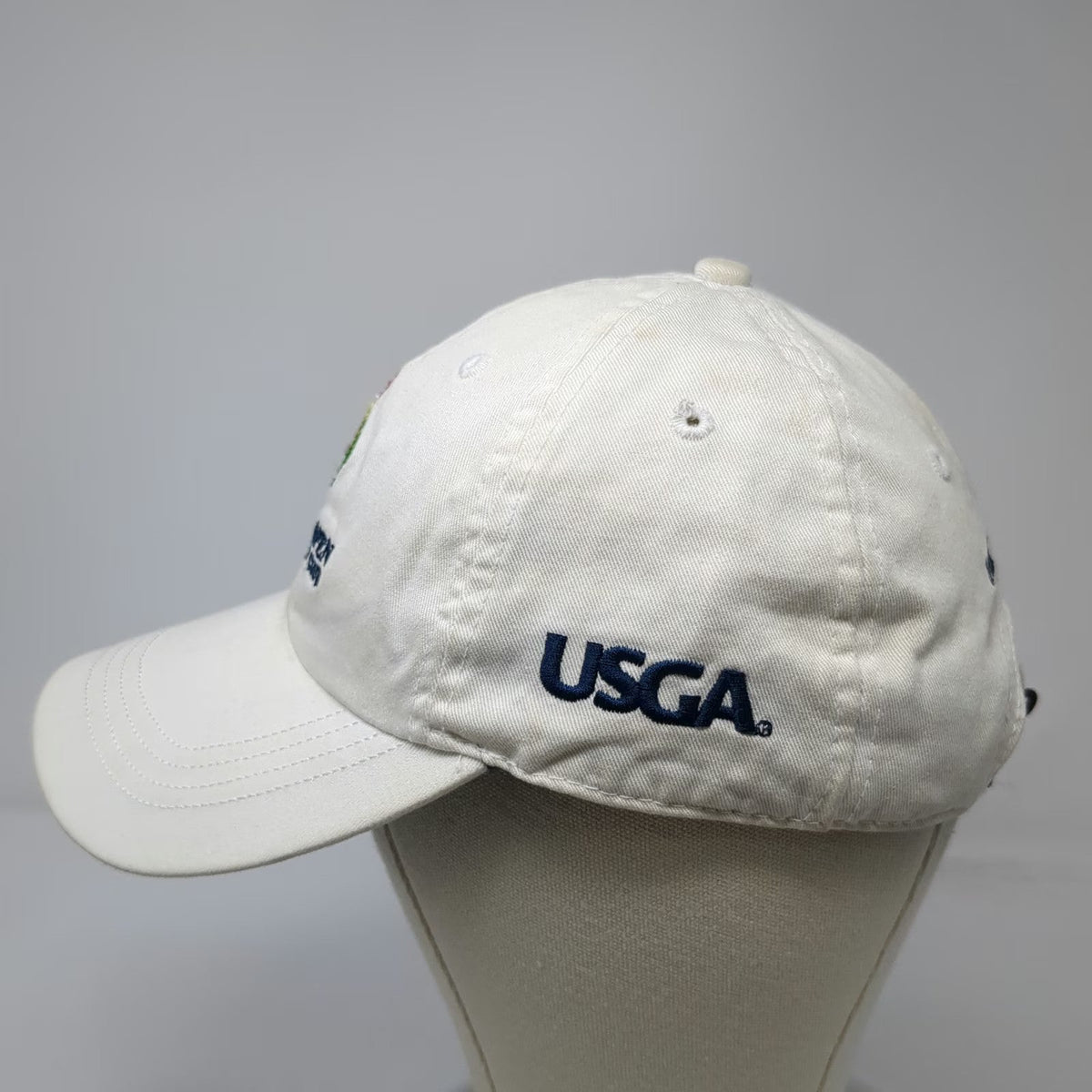 Ahead Baseball Cap White One Size 2013 US Open Merion Golf Club Ball Marker Hat