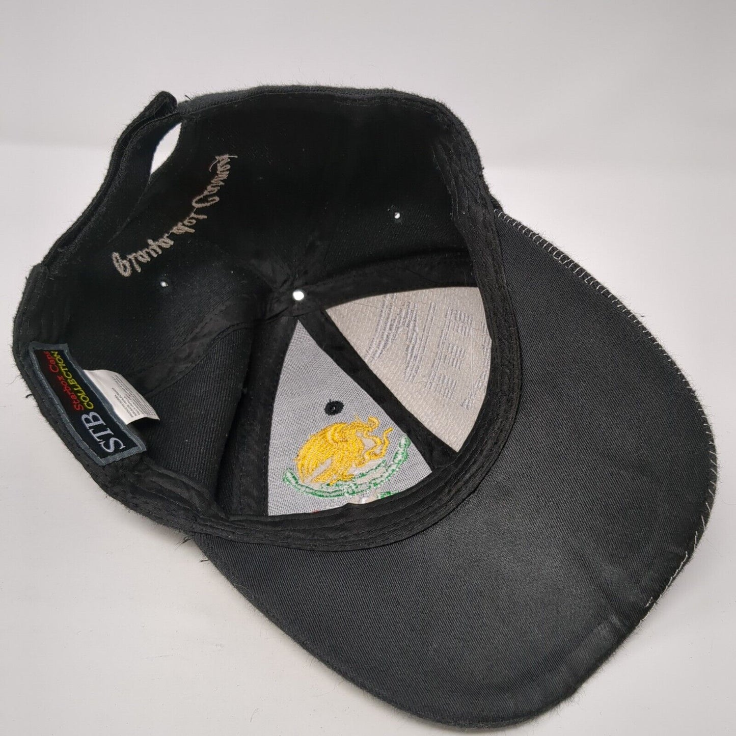 Mexico Playa Del Carmen Strapback Hat Black OS Adjustable Patriotic Starbox Caps