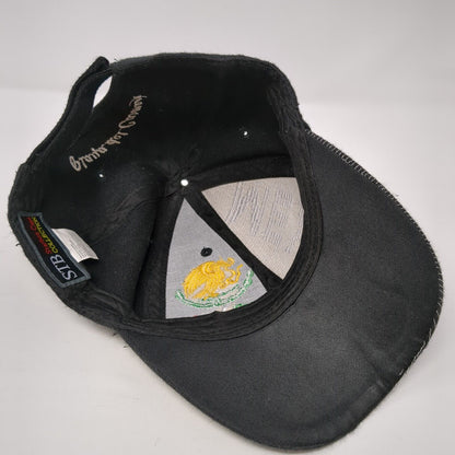 Mexico Playa Del Carmen Strapback Hat Black OS Adjustable Patriotic Starbox Caps