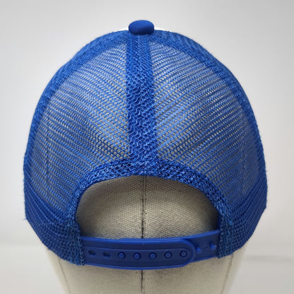 Lucky Brand Coors Banquet Beer Foam Mesh Snapback Trucker Hat Blue One Size
