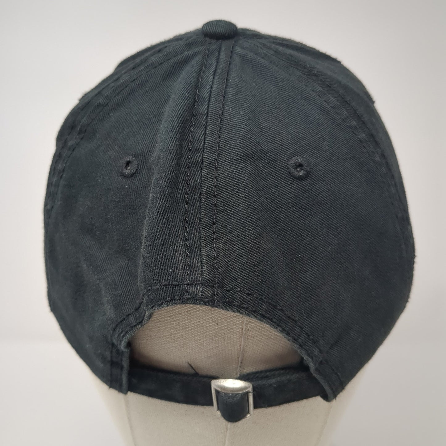 77 Flag Slideback Baseball Cap Black OS Adjustable Patriotic American Eagle