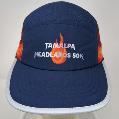 Arc'teryx 5 Panel Blue One Size Hat Tamalpa Headlands 50K Trail Race Reflective