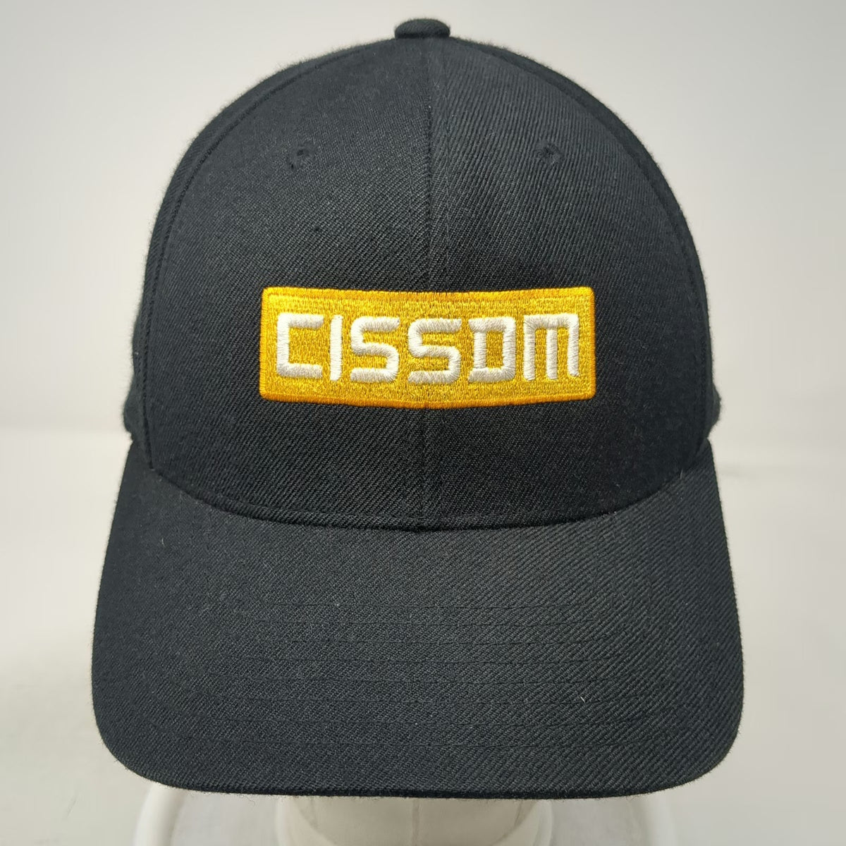 Cap America Snapback Black One Size Hat CISSDM Fortinet Logo Acrylic Wool Blend