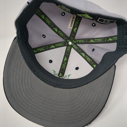 VM Softball Fitted Hat Gray 7 3/8-8 Embroidered D Series Pacific Headwear