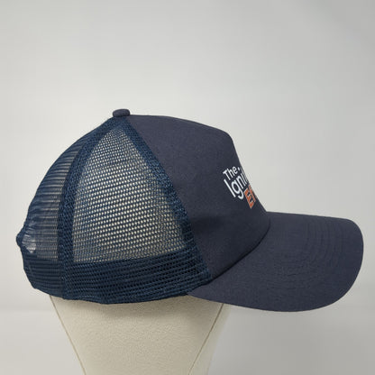 The Ignition Effect Snapback Trucker Hat Blue One Size Mesh Back Hit