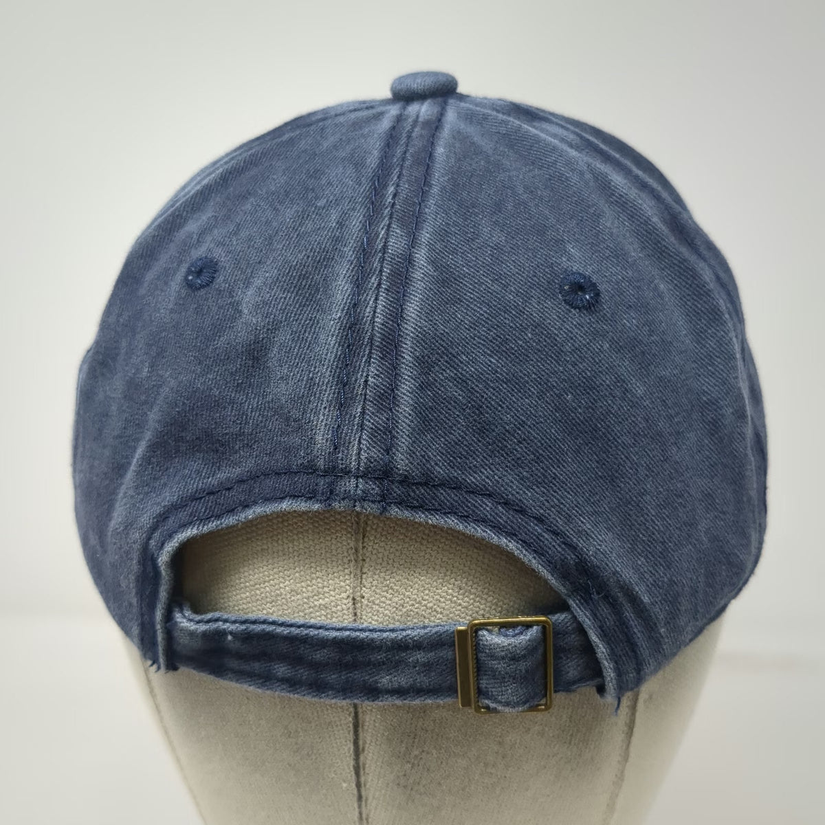 M.C.W. Perigee Group Blue OSFM Baseball Cap Slideback Washed Cotton Twill Hat