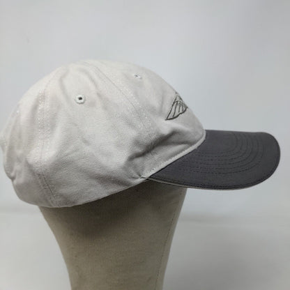 ADPA Men's Slideback Hat Gray Adjustable Embroidered Logo 100% Cotton